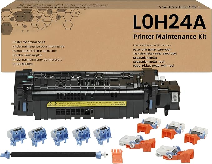 L0H24A Fuser Maintenance Kit M608 M607 M611 RM2-1256 Fuser Unit 110V