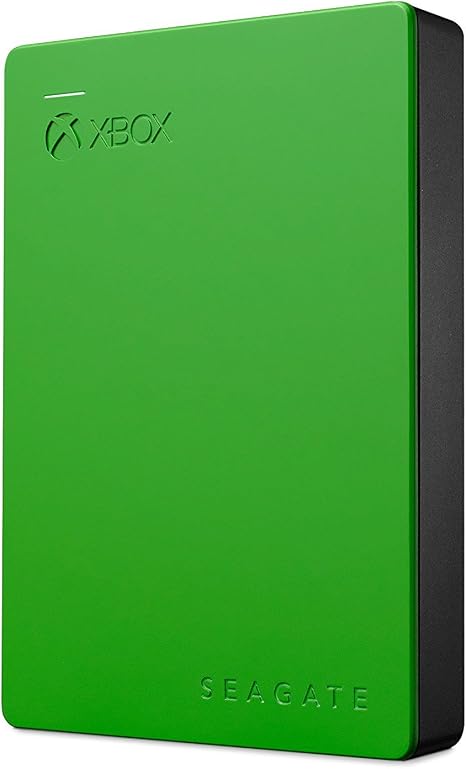 Seagate Game Drive for Xbox Green External Hard Drive Xbox One & 360 USB 3.0 (Renewed), Capacity:4.000GB (4TB)