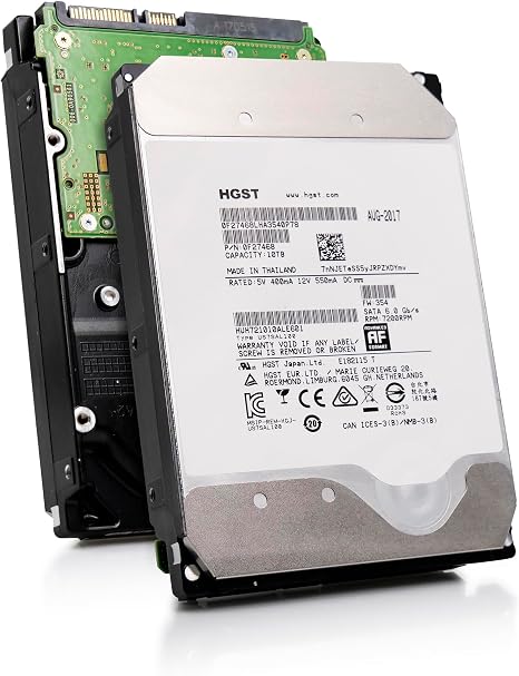 Hitachi HGST WD Ultrastar DC HC510 10TB 7200RPM SATA 6Gb/s 3.5-inch SED Hard Drive - HUH721010ALE601 (0F27605) (Renewed)