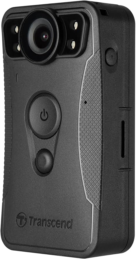 Transcend DPB30 DrivePro Body Camera 128GB, 1440P 2K QHD Body Worn Camera with Night Vision/Wi-FI/Bluetooth/IP67 Waterproof/12-Hour Battery Life, Ideal for Law Enforcement & Security - TS128GDPB30A