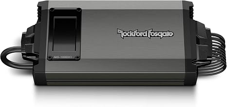 Rockford Fosgate M5-1000X1 1000-Watt Mono Marine Amplifier | Class-BD with Dynamic Power, IPX6 and Element Ready: Protected Against the Harsh Outdoor Environment