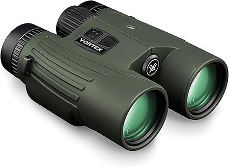 Vortex Fury HD 5000 10x42 Laser Rangefinding Binoculars | HD Optics, Red OLED Display, 5000 Yd Max Reflective Range, Tripod Adaptable, GlassPak - Unlimited, Unconditional Warranty