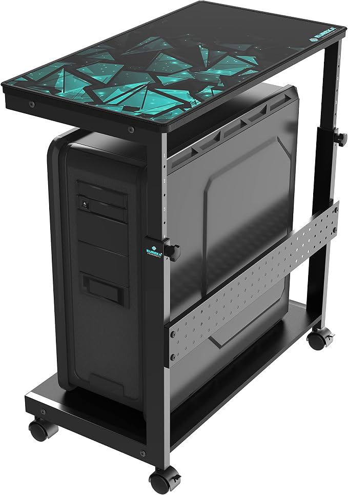 EUREKA ERGONOMIC PC Stand Height Adjustable Black