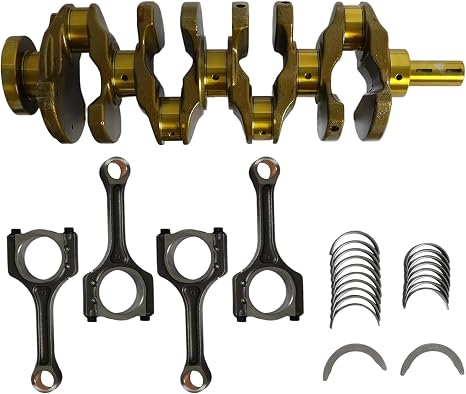 2.4 Crankshaft Kit w/Con-rods/Bearing Kit Fit For Chevy Buick GMC 2011-2016