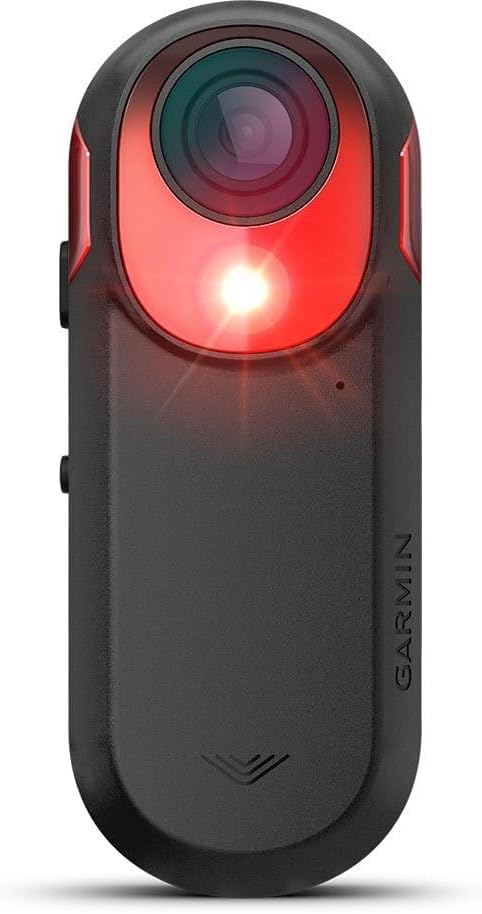 Garmin Varia RCT715, Rearview Radar w Camera & Tail Light, Built-in Camera