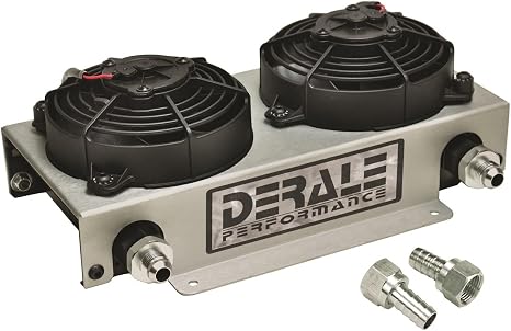 Derale 15840 Hyper Dual-Cool Remote Cooler