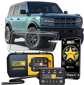 PEDAL COMMANDER for Ford Bronco 2021-2026 Throttle Response Controller - Plug-and-Play, 4 Driving Modes & App Control, Throttle Controller Off-Road Performance Mods, Bronco Accessories
