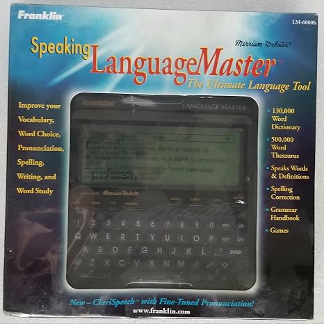 Franklin LM6000b Speaking Language Master