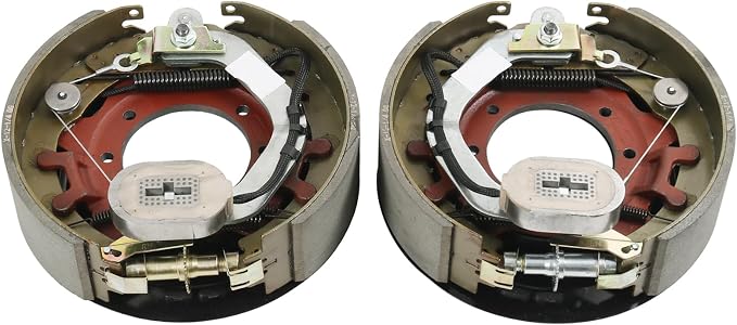 12-1/4" X 3-3/8" (12.25" X 3.375") Electric Trailer Brake Assembly 9K/10K