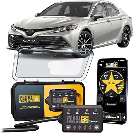 PEDAL COMMANDER for Toyota Camry 2012-2026 Throttle Response Controller Plug-and-Play 4 Driving Modes App Control, Throttle Controller Performance Mods, Camry TRD Parts