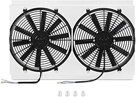 Mishimoto MMFS-CK-67 Performance Aluminum Fan Shroud Fits Chevrolet C/K Truck 1967-1972 Silver
