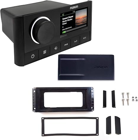 Fusion MS-RA670 Marine Radio System with MS-RA670RFK Retrofit Kit to Replace Fusion 755,750,650 Series Radio