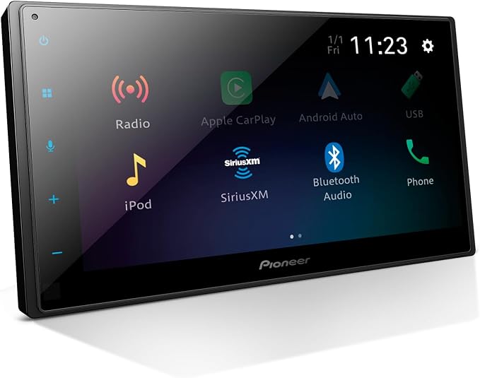 Pioneer DMH-1600NEX 6.8" Capacitive Touchscreen Double Din Car Stereo