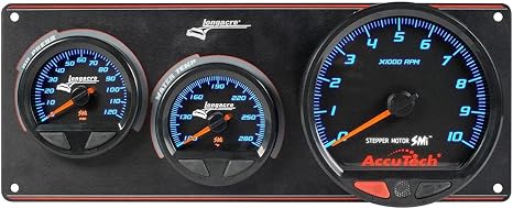 Longacre 52-44572 SMI Elite Waterproof 2 Gauge Set Panel