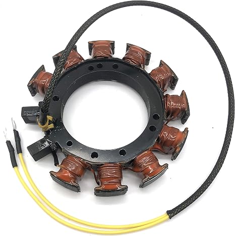 Stator for Mercury 174-4793 Outboard 65 80 85 90 115 125 135 140 150 HP 398-4793,398-3587,398-3618,398-3633,398-4792,398-5232 2-Stroke 4/6-Cylinder 10-AMP 1968-1979