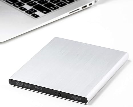 archgon Premium Aluminum External USB 3.0 UHD 4K Blu-Ray Writer Super Drive for PC and Mac
