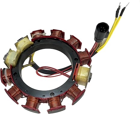 Stator For Johnson Evinrude XP 173-4292 Outboard 150,155,175 HP 583710 763764 584292 1989-1992 35-Amp 6-Cylinder 2-Stroke