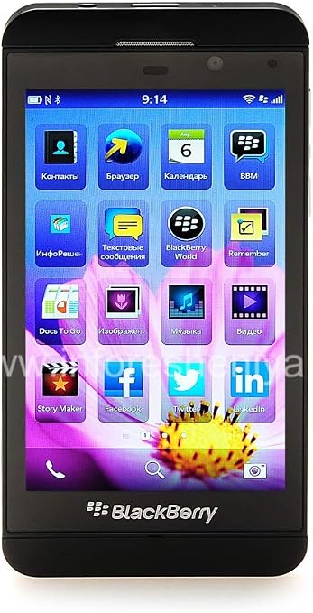 BlackBerry Z10 Unlocked Cellphone, 16GB, Black