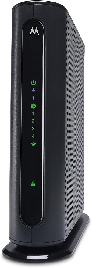 Motorola MG7315 Modem WiFi Router Combo | 2-in-1 Cable Modem with Built in WiFi | DOCSIS 3.0 Modem | N450 WiFi | Approved for Comcast Xfinity, Cox, and Spectrum