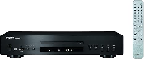 Yamaha CDS303 Single Disk CD Player with Front Panel USB - Black