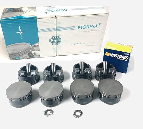 Hypereutectic coated Flat Top Pistons & Ring compatible with 2002-09 GM Chevrolet 6.0L LQ9 LS2 LS Corvette Escalade GTO. Click size needed before adding to Cart! (STD 4.00" bore dia.)