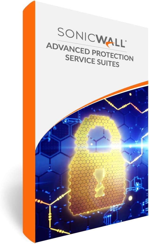 SonicWall Advanced Protection Service Suite for TZ370-1 Year License (02-SSC-6529) - Capture ATP, Threat Prevention, CFS & 24x7 Support