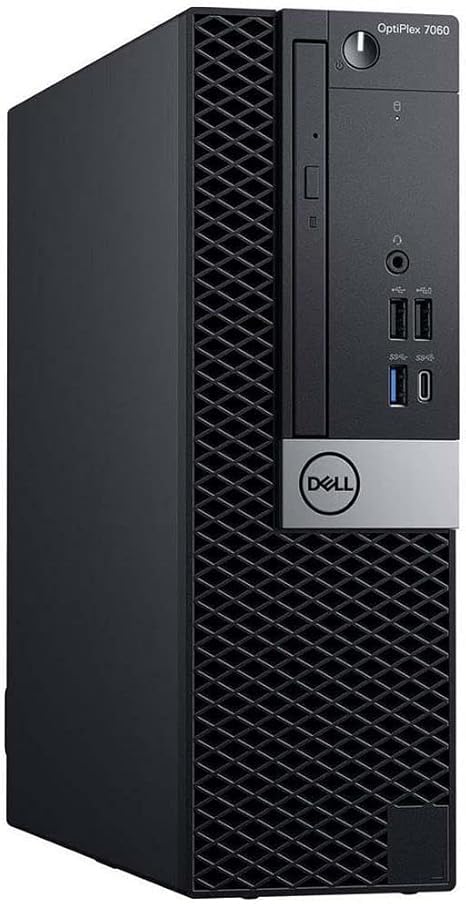 DELL Optiplex 7060 SFF Desktop Computer PC | Intel 8th Gen i7-8700 (6 Core) | 32GB DDR4 Ram 512GB NVMe M.2 SSD | Built-in WiFi & Bluetooth | Windows 11 Pro | Wireless Keyboard & Mouse(Renewed)