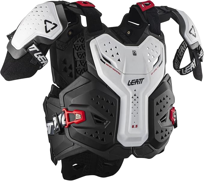 Leatt 6.5 Pro Chest Protector White Large