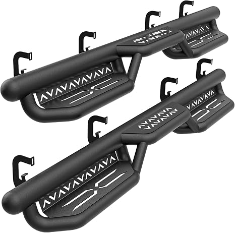 Running Boards Crew Cab Compatible for 2007-2018 Chevy Silverado 1500