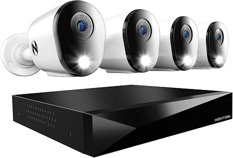 Night OWL FTD4-81-4L HD DVR Security KIT