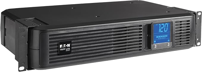 Eaton Tripp Lite SMART1500LCD 1500VA 2U Rack Mount UPS 900W Battery Backup