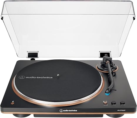 Audio-Technica AT-LP70XBT Wireless Turntable (Black/Bronze)
