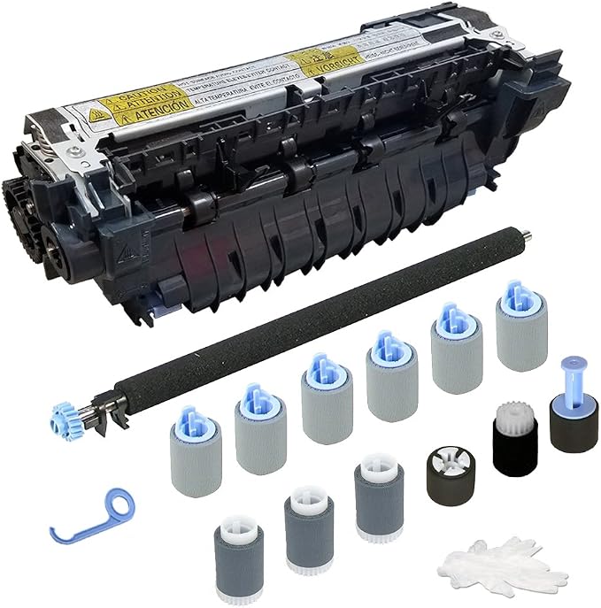 CF064A-DLX-AP (CF064-67902) Deluxe Maintenance Kit for Laser Printer M601 / M602 / M603 (110V) Includes RM1-8395 Fuser, Transfer Roller & Tray 1/2 / 3/4 Rollers