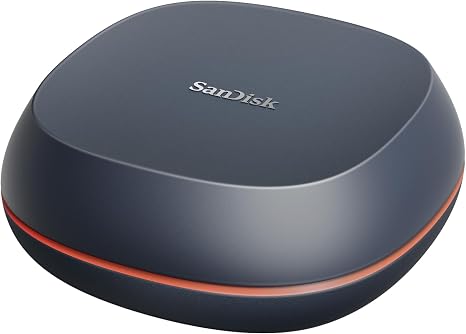 SANDISK 8TB Desk Drive SSD – Desktop External Solid State Drive, Up to 1000MB/s, USB-C, USB 3.2 Gen 2 - SDSSDT40-8T00-NA25
