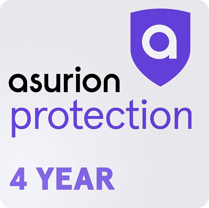 ASURION 4 Year Laptop Protection Plan ($1000 - $1249.99)