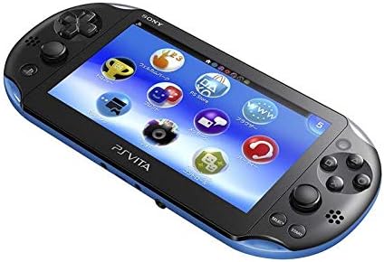 Sony Playstation Vita Wi-Fi 2000 Series Slim (Black/ Blue) (Renewed)
