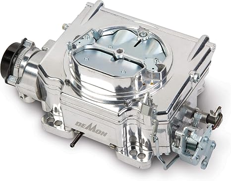 Demon 1903 750 CFM Ball Burnished Aluminum Street Demon Carburetor