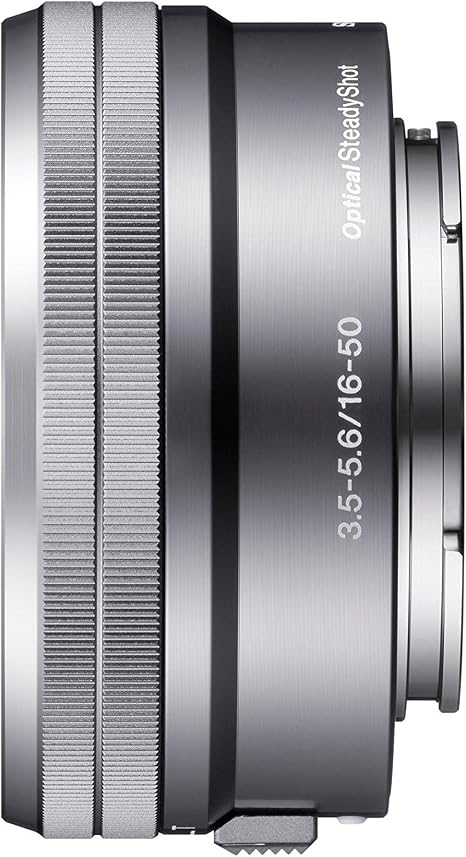 Sony SELP1650 16-50mm Power Zoom Lens (Silver, Bulk Packaging)