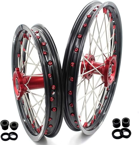 KKE 19/16 Kid's CNC Spoked Wheels Fit HONDA CRF150R/CRF150RB 2007-26