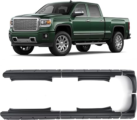 Rocker Panel & Cab Corners Fit for 2014-2018 Chevy Silverado GMC Sierra