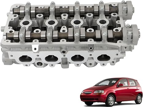 munirater Complete Cylinder Head Fit Replacement for 2004-2007 Aveo 96446922 96389035