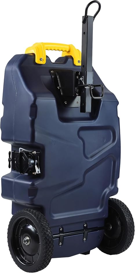 30 Gallon RV Portable Waste Tank 4 Wheel Tote Tank