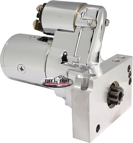 Tuff Stuff 6584A Chrome Gear Reduction Starter for Chevy