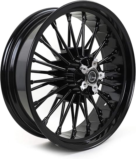 TOFR 17x6.0 Rear Fat King Spoke Wheel Rim For Harley Dyna FatBob 2008-2017