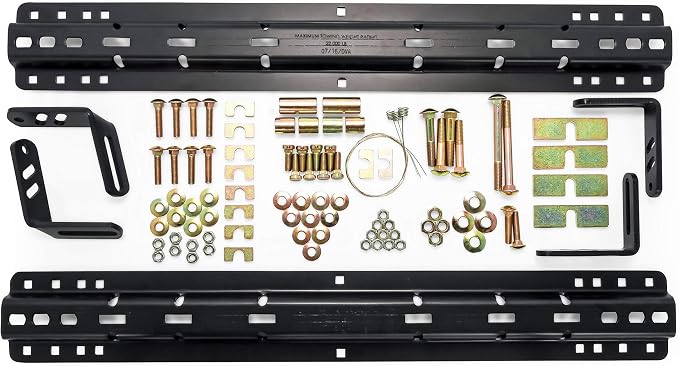 Camco 48630 5Th Wheel Install Kit Eazlift Brackets, Bed Rails, Hardware