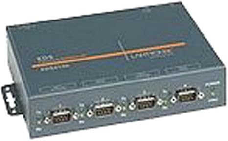Lantronix EDS Serial-to-Ethernet Device Server - Multiple RS-232/422/485 Ports, Full TCP/IP Stack and SSL/TLS, SSH and AES Secure tunneling - ED41000P0-01