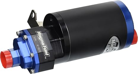Fuel Pump, ProTuner 750, Electric, In-Line, 20-120 psi, 8 AN Female O-Ring Inlet/Outlet, E85 / Gas, Each
