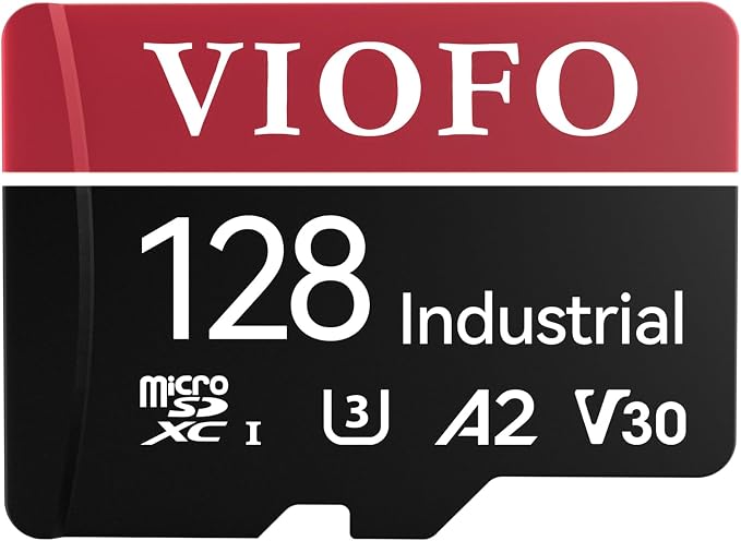 VIOFO 128GB Industrial Grade High Endurance microSDXC Card for Dash Cam