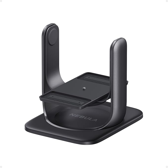 NEBULA Gimbal Stand for Projectors, 360° Rotation, Adjustable Height and Angle, Easy Setup, Projects onto Ceiling, Compatible X1, Cosmos 4K SE, Cosmos Laser 4K, for Backyard, Bedroom