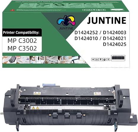 D1424252 D1424003 D1424010 D1424021 D1424025 Fuser Unit Replacement for Ricoh D1424252 D1424003 D1424010 D1424021 D1424025 Fuser Compatible with Ricoh MP C3002 MP C3502 Printers(110V-200K)